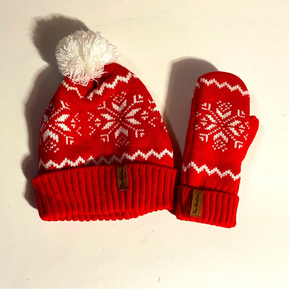 Tim Horton’s Hat & Mittens